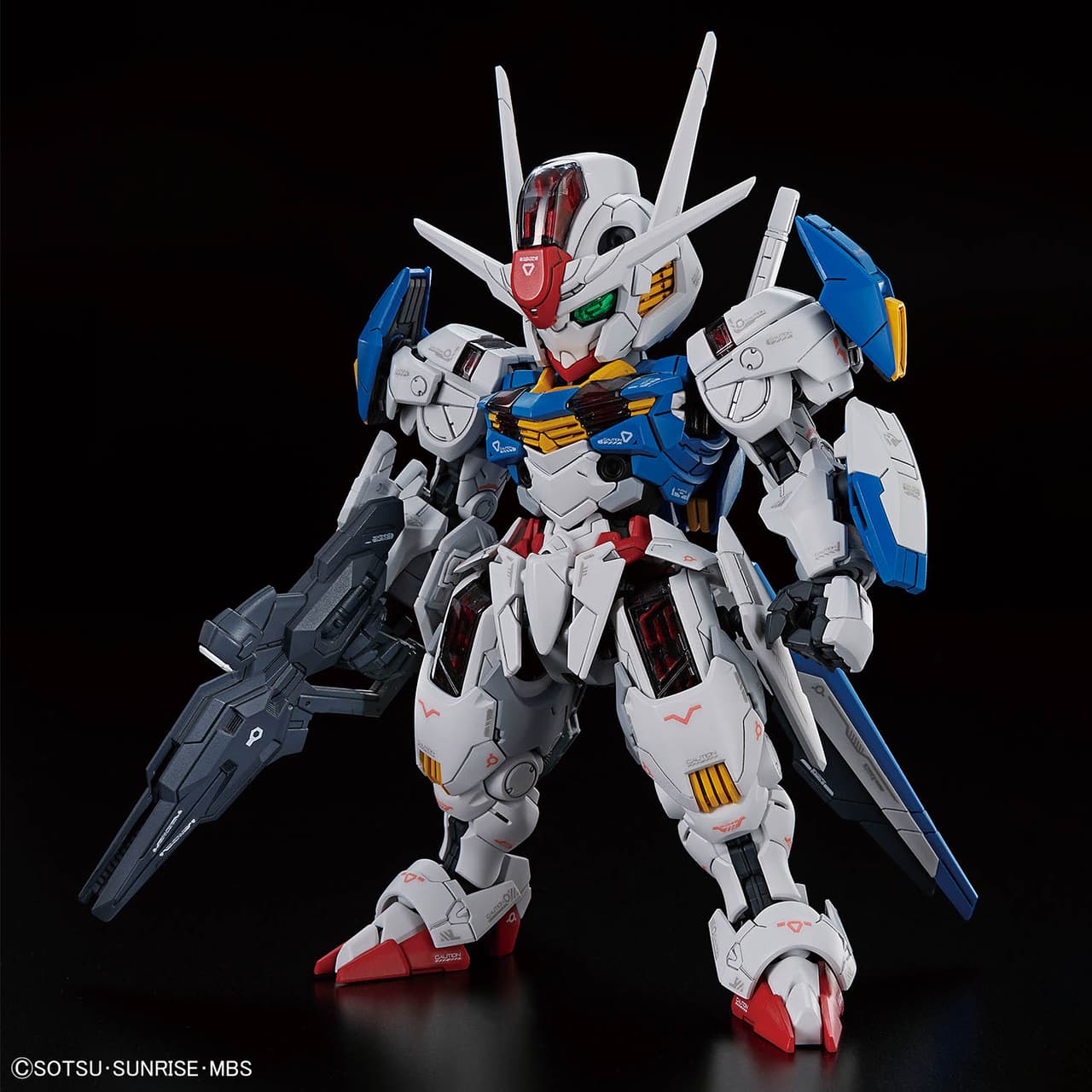 mgsd ガンダムエアリアル 全塗装 完成品 ガンプラ ミキシング